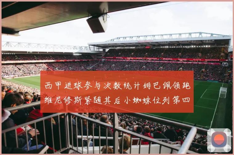 西甲进球参与次数统计姆巴佩领跑维尼修斯紧随其后小蜘蛛位列第四