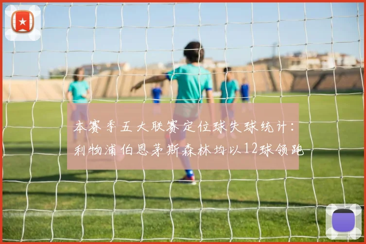 本赛季五大联赛定位球失球统计：利物浦伯恩茅斯森林均以12球领跑